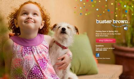 This shoot for Buster Brown ad and collateral, featured untrained children with their own untrained dogs...
