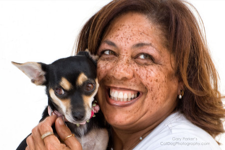 TERRIER MIX PHOTOGRAPHED IN  LOCATION-STUDIO IN THE PARK...